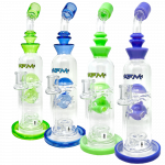 AFM Glass Big Swiss Perc Straight Bong