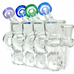 5.5" Power Can Clear Glass Recycler Mini Dab Rig