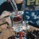 9" Groovy Tree Arm Perc Dab Rig