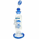 AFM Glass Big Swiss Perc Straight Bong