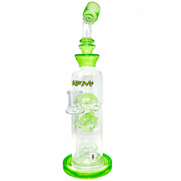 AFM Glass Big Swiss Perc Straight Bong