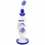AFM Glass Big Swiss Perc Straight Bong