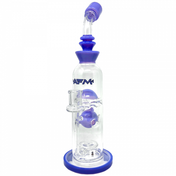 AFM Glass Big Swiss Perc Straight Bong