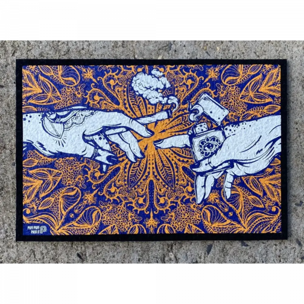 Amazing Puff Puff Pass Orange Version Uv Mat