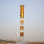 Triple Tree Percolator Bong High-quality Borosilicate Glass