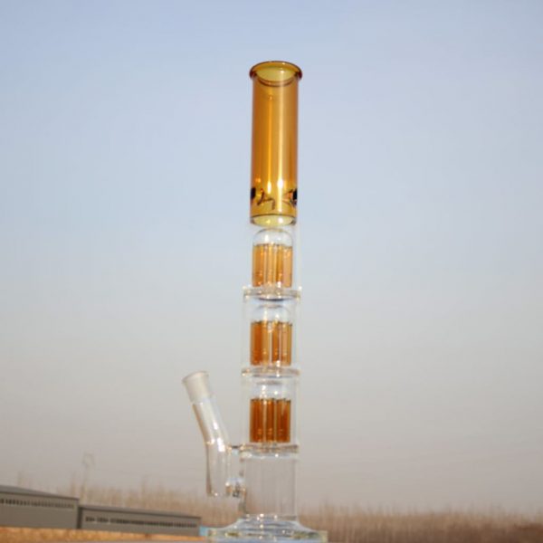 Triple Tree Percolator Bong High-quality Borosilicate Glass