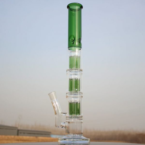 Triple Tree Percolator Bong High-quality Borosilicate Glass