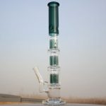 Triple Tree Percolator Bong High-quality Borosilicate Glass