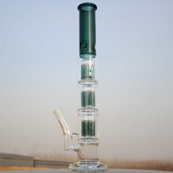 Triple Tree Percolator Bong High-quality Borosilicate Glass
