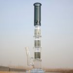 Triple Tree Percolator Bong High-quality Borosilicate Glass