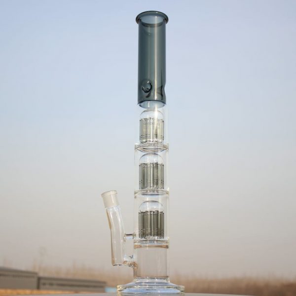 Triple Tree Percolator Bong High-quality Borosilicate Glass