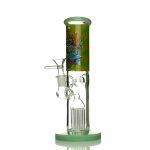 Aztec Straight Tube Water Pipe with Tree Percolator - Inch
