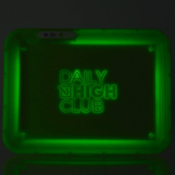 GlowTray x Daily High Club Rechargeable LED Rolling Tray