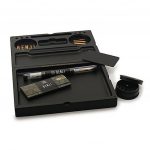 Benji Bankroll Two Piece Bamboo Tray in Black