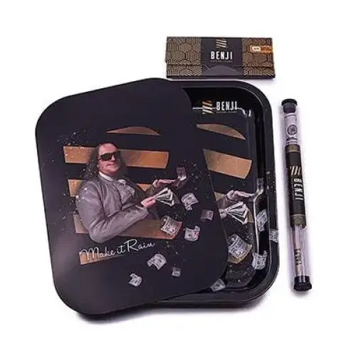 Benji Tray Kit Premium Rolling Tray for Enthusiasts