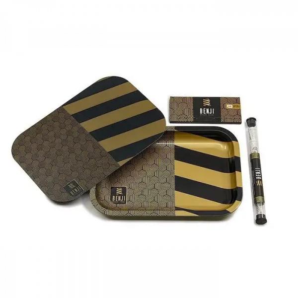 Benji Tray Kit Premium Rolling Tray for Quality Sessions