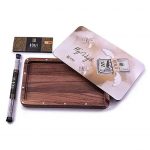 Benji Walnut Tray with Magnetic Lid Kit