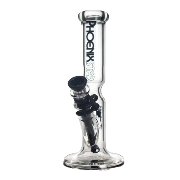 Green Flower Phoenix Star Straight 10 Inches Bong