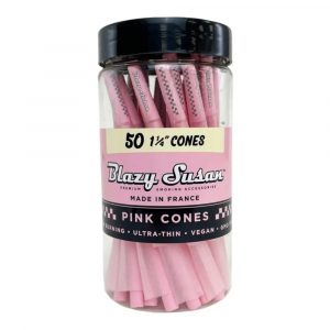 Blazy Susan Pink Cones Premium Rolling Papers
