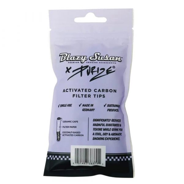 Blazy Susan Purple Filter Tips for a Smooth Rolling Experience