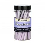 Blazy Susan Purple Pre-rolled Cones - 50 Ultra Thin Papers - 1 1/4"