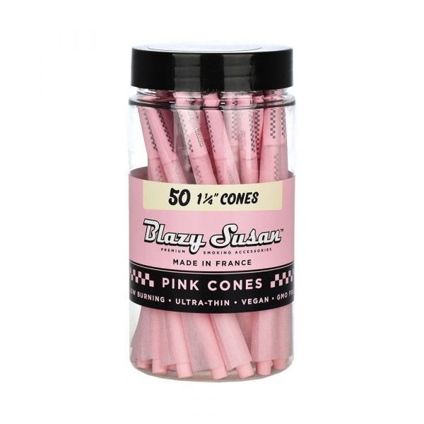 Blazy Susan Pink Pre-Rolled Cones 50 Pack
