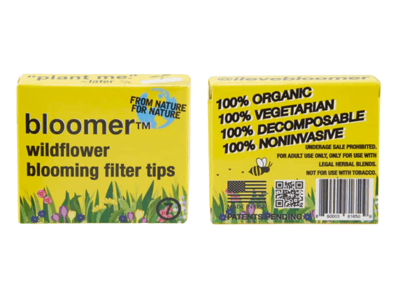 bloomerâ„¢ plantable wax filter tips