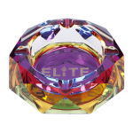 Blue Elite Crystal Ashtray