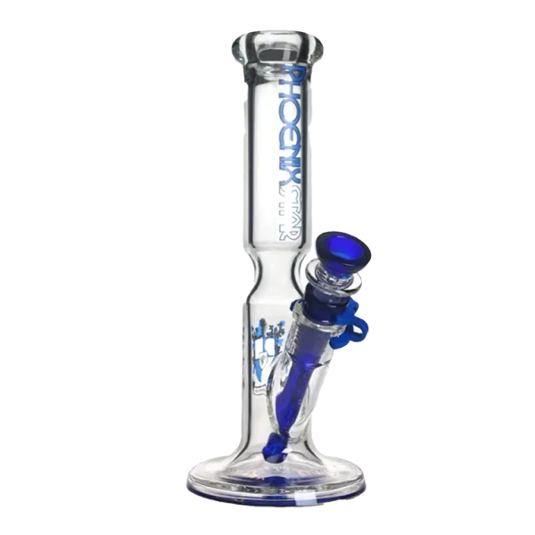 Green Flower Phoenix Star Straight 10 Inches Bong