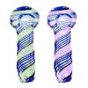 Blue Slime Hand Pipe – Sturdy Borosilicate Glass In Assorted Colors - Vary