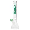 Green Beaker Base Glass Water Pipe with Ice Catcher