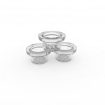Borosilicate Glass Pipe Bowls 3 Pack for Maze-x Pipes