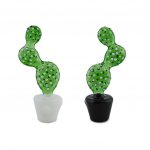 Cactus Pot Glass Pipe Unique Handcrafted Design