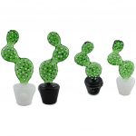 Cactus Pot Glass Pipe Unique Handcrafted Design