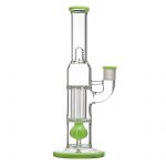 PILLAR BONG W/ GILDED PERC