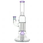 Calibear Beaker Pillar Bong w/ Gilded Perc