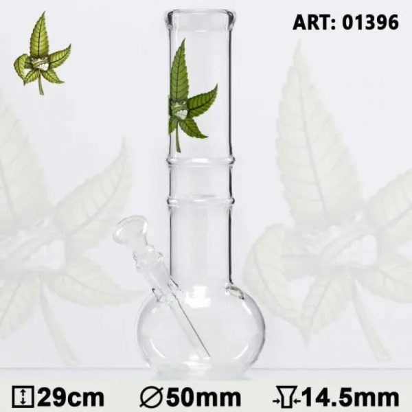 Cannaheroes Glass Water Pipe Affordable Smooth Smoking Experience