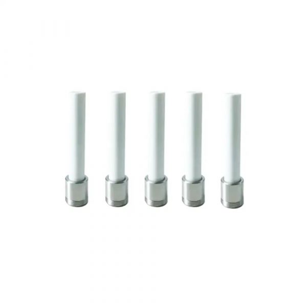 Ceramic Nail Screw Ons Pack for Dabbing - smoke