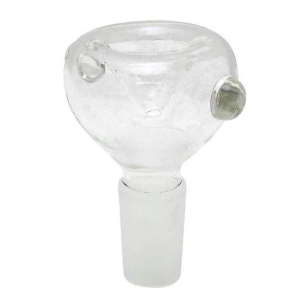 Male Glass Bowl for 10mm Female Water Pipes Assorted Dot Styles
