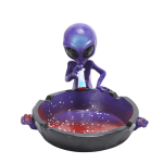 Ceramic Smoking Alien Ashtray Ash Catcher