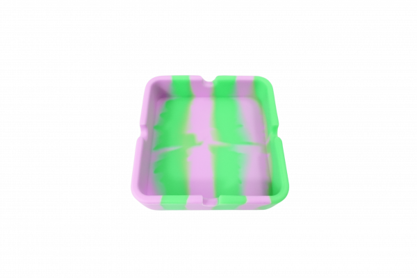 3.5 Inches Square Silicone Ashtray
