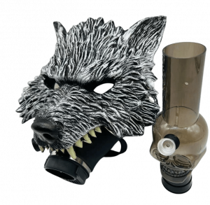 Halloween Style Gas Mask Bong Mask Hookah