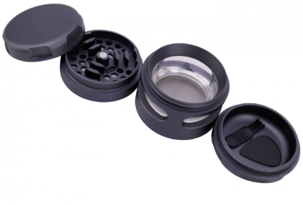 3" Aluminum Grip Edge Grinder with Chamber Windows