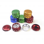 4 Piece Aluminum Drum Shape Grinder