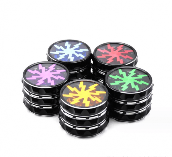 4 Piece Aluminum Lighting Teeth Grinder