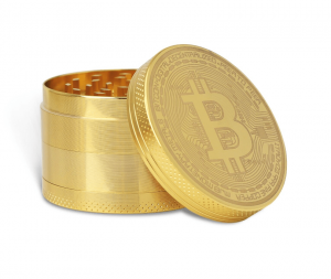 4 Piece Small Bitcoin Metal Grinder