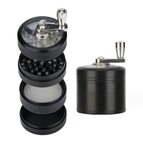 4 Piece Hand Crank Grinder