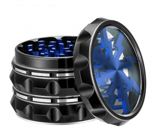 4 Piece Aluminum Lighting Teeth Grinder