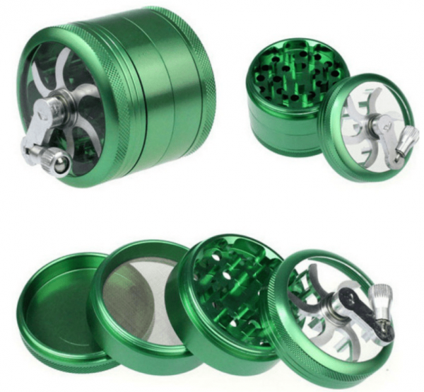 4 Piece Hand Crank Grinder