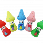 3'' Silicone Intoxicated Mushroom Small Hand Pipe